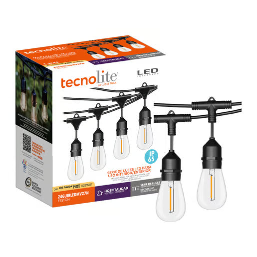 FESTON - Serie de 24 Luces LED