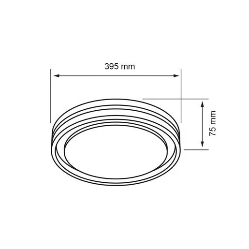 DACH | Lámpara de Techo Plafón LED