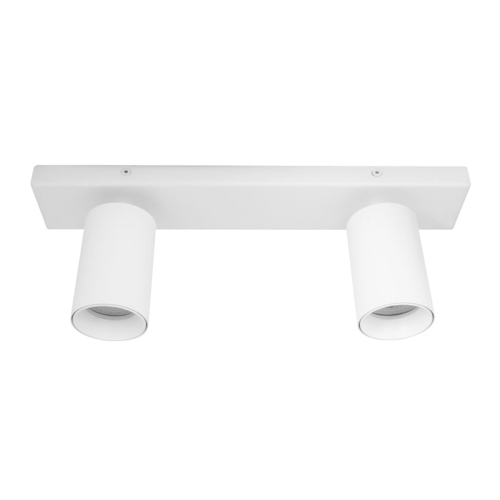 Spot Doble TUBULAR Negro