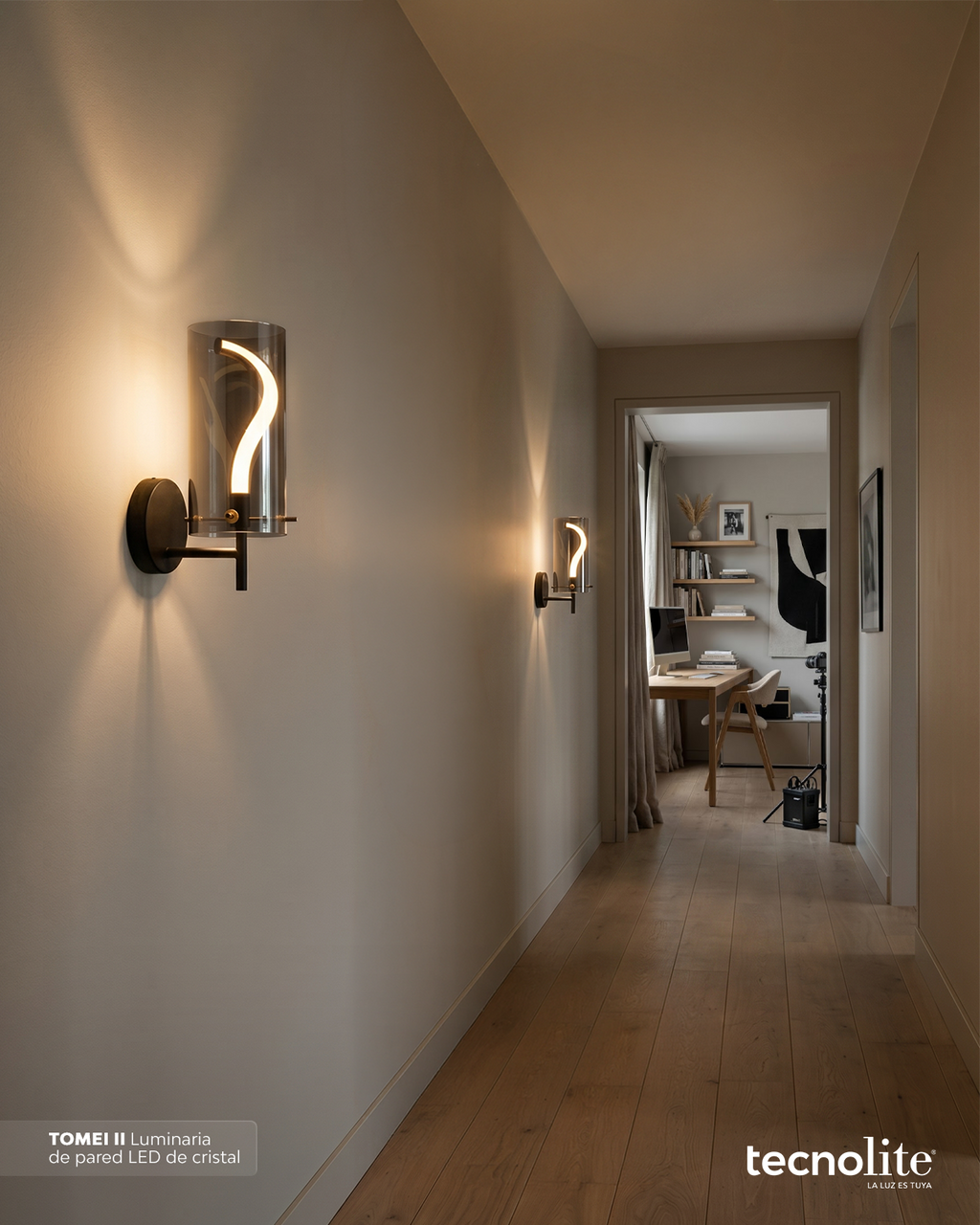 TOMEI II | Lámpara de Pared Arbotante LED